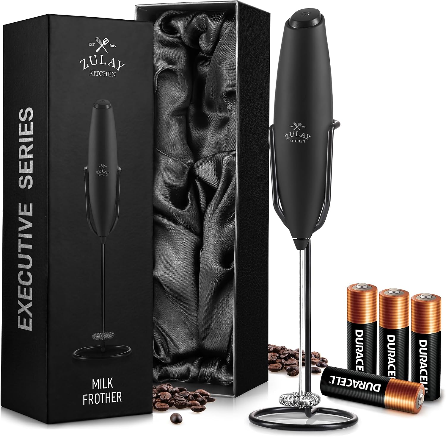 Milk Frother - جهاز صنع رغوة الحليب الكهربائي المحمول