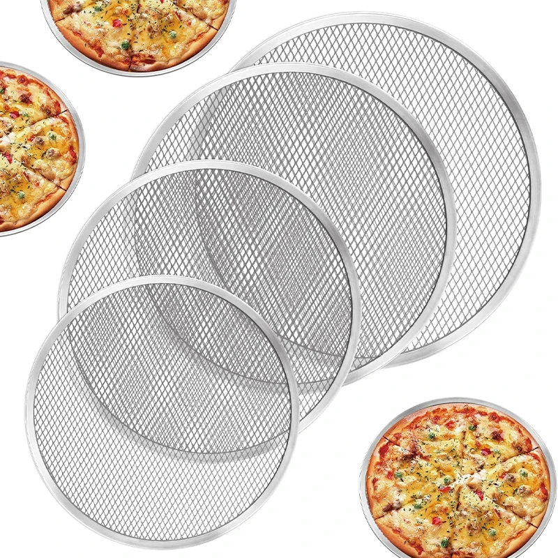 Pizza Stone Baking - 8/10/12/14 صينية خبز البيتزا المستديرة لتقوم