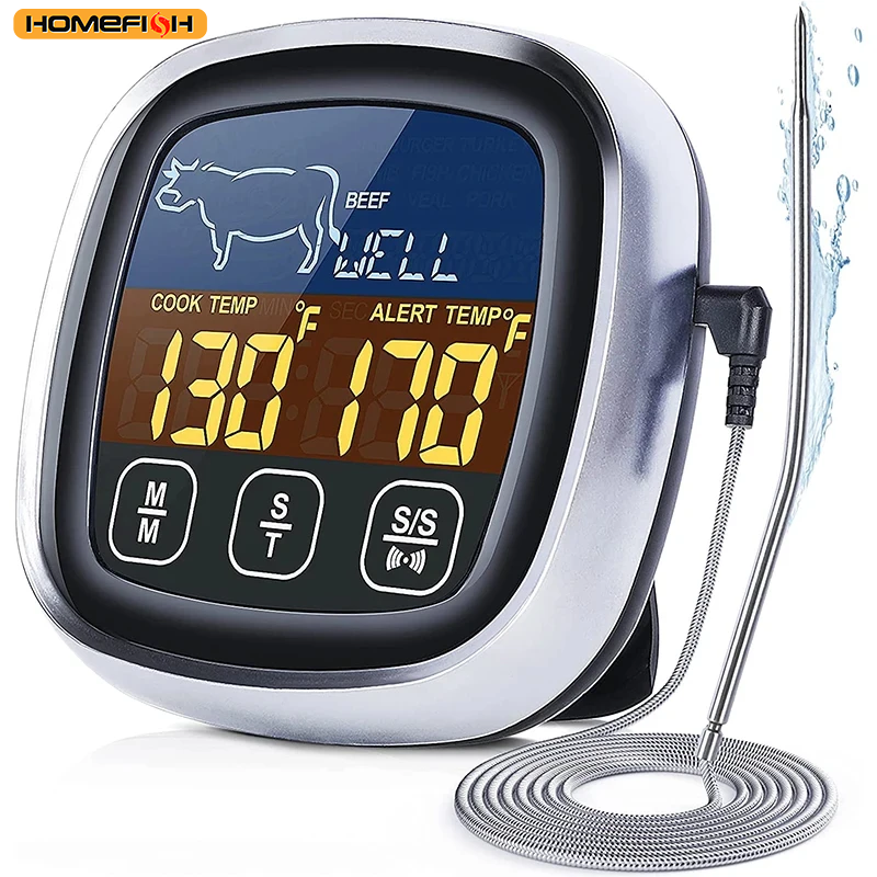 Kitchen Gadgets For Arthritic Hands - ترمومتر رقمي للحوم من هومفيش، مصنوع