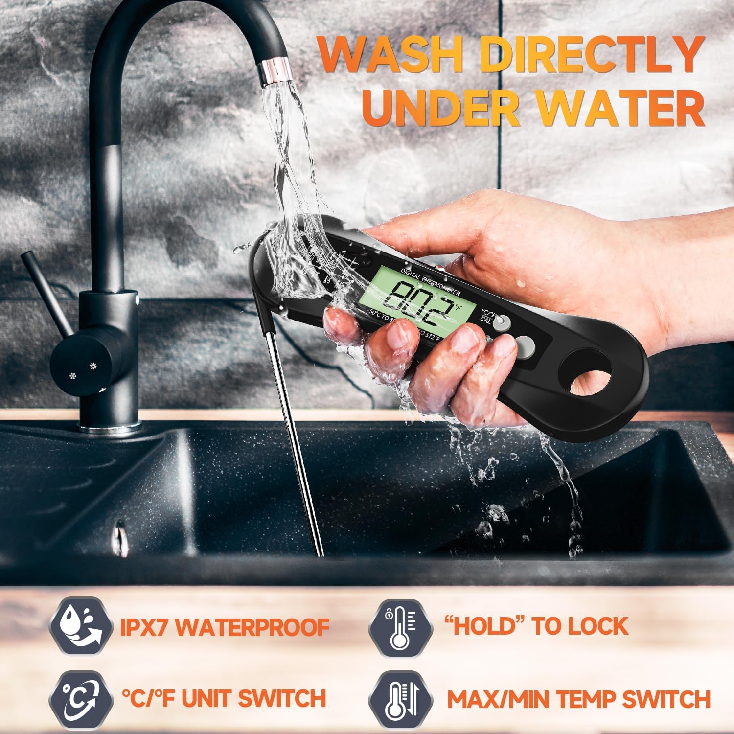 ميزان حرارة رقمي للحوم مقاوم ل - مراجعة Kitchen Gadgets For Arthritic Hands وسعره