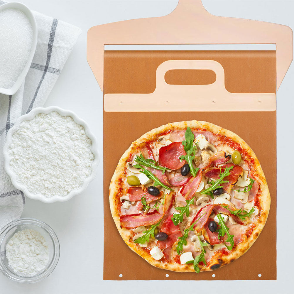 قطعتان من قماش نقل البيتزا الم - مراجعة Pizza Stone Baking وسعره