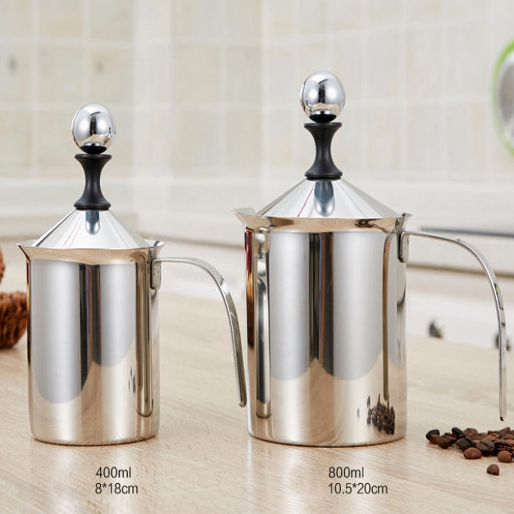 خفاقة حليب يدوية من الفولاذ ال - مراجعة Milk Frother وسعره