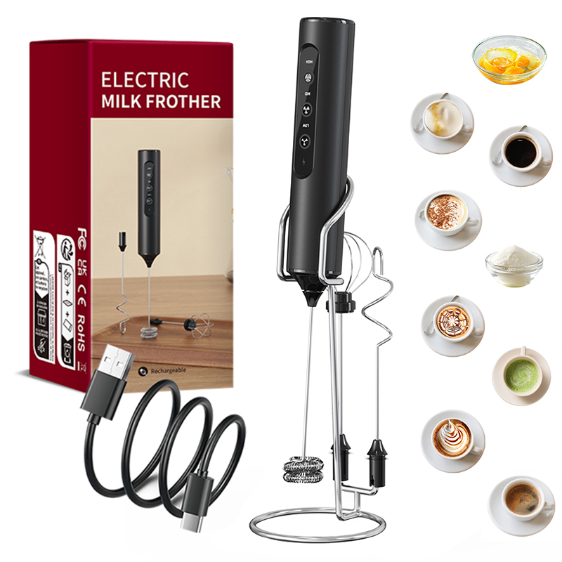 3 في 1 مزبد الحليب الكهربائي ا - مراجعة Milk Frother وسعره