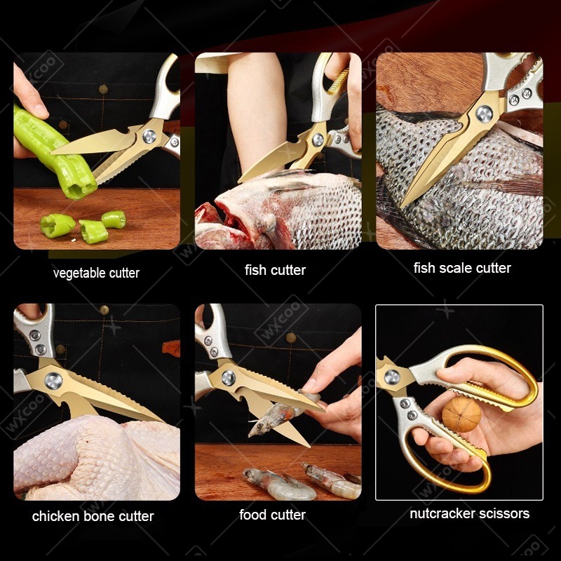 مقص مطبخ من الفولاذ المقاوم لل - مراجعة Kitchen Gadgets For Arthritic Hands وسعره