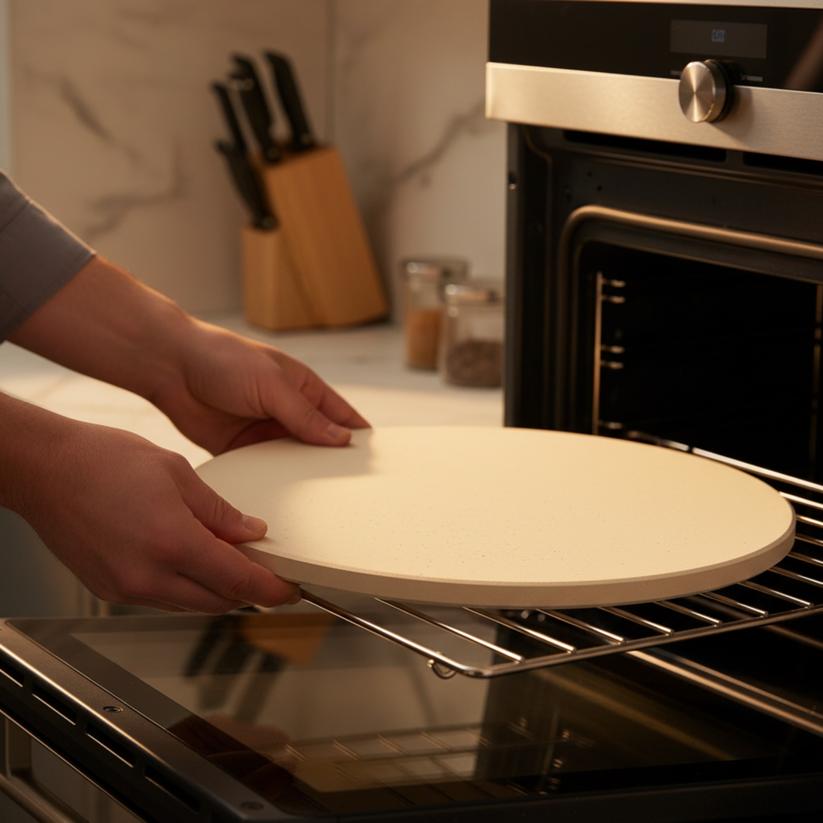 لوح خبز دائري من الكورديريت مق - مراجعة Pizza Stone Baking وسعره