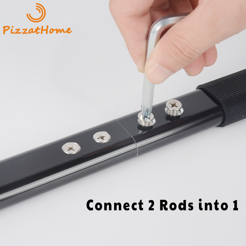 PizzAtHome مقبض طويل إضافي 39  - مراجعة Pizza Stone Baking وسعره