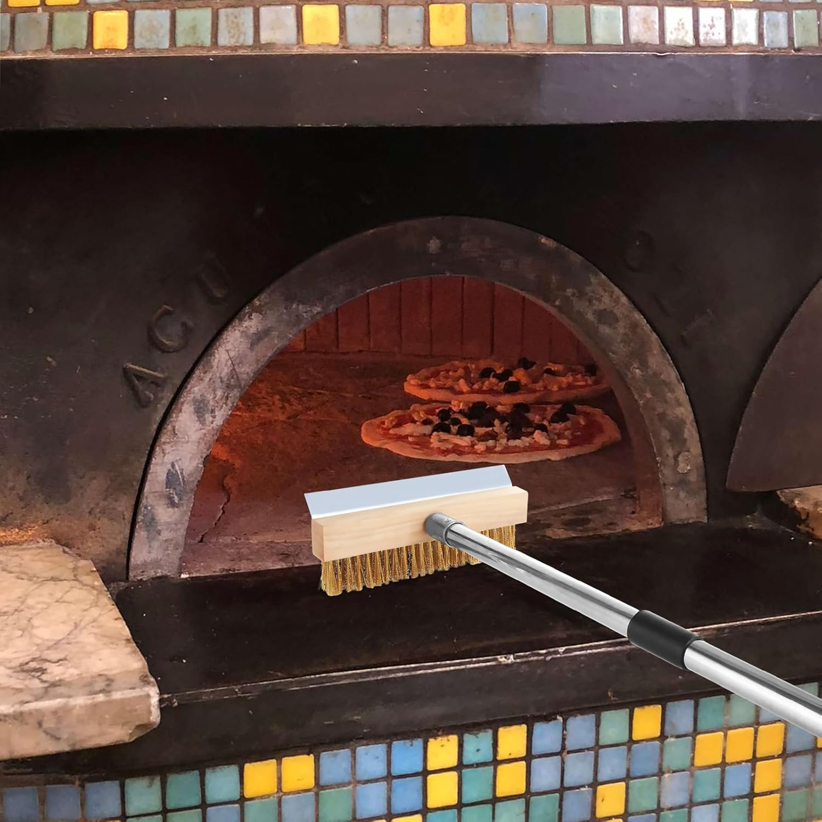 فرشاة فرن البيتزا قابلة للتعدي - مراجعة Pizza Stone Baking وسعره