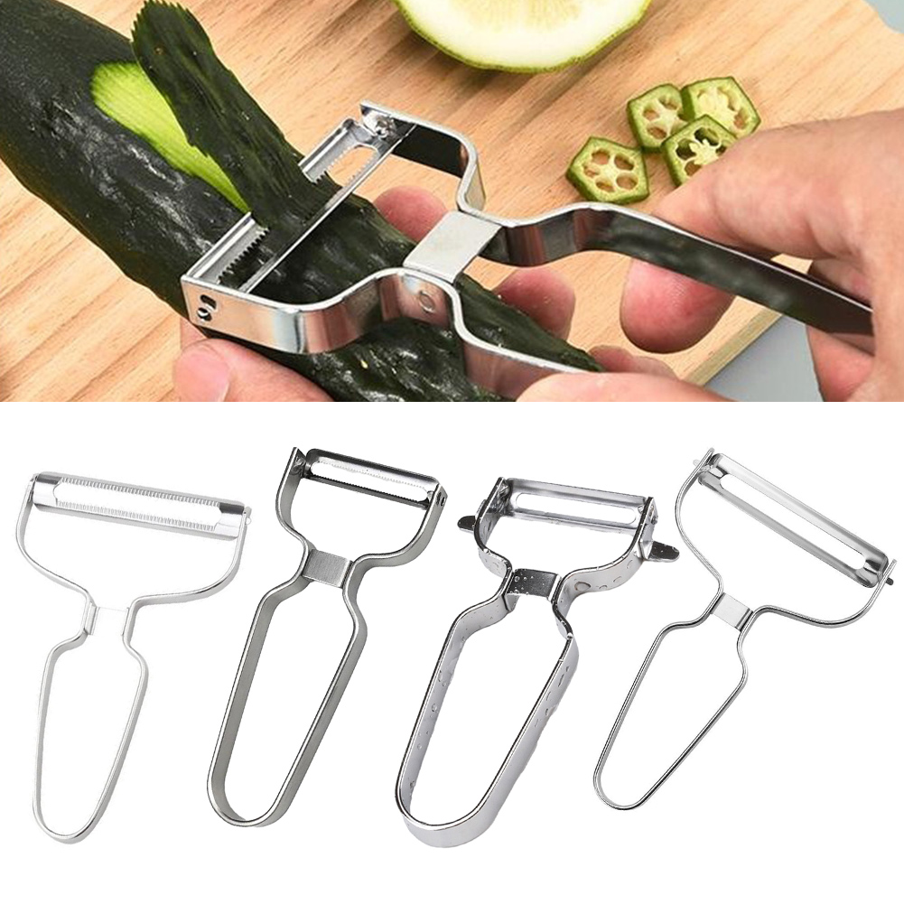 مقشرة خضروات من الفولاذ المقاو - مراجعة Kitchen Gadgets Hacks وسعره