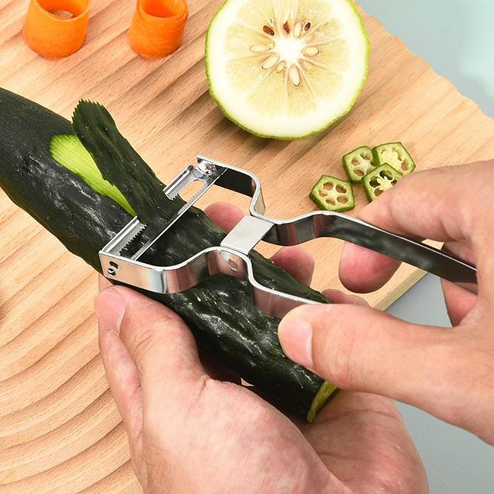 مقشرة خضروات من الفولاذ المقاو - مراجعة Kitchen Gadgets Hacks وسعره