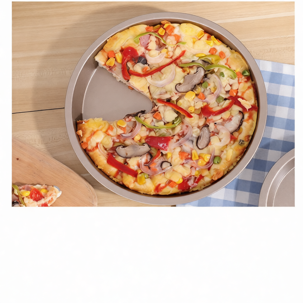 صينية بيتزا دائرية من الفولاذ  - مراجعة Pizza Stone Baking وسعره