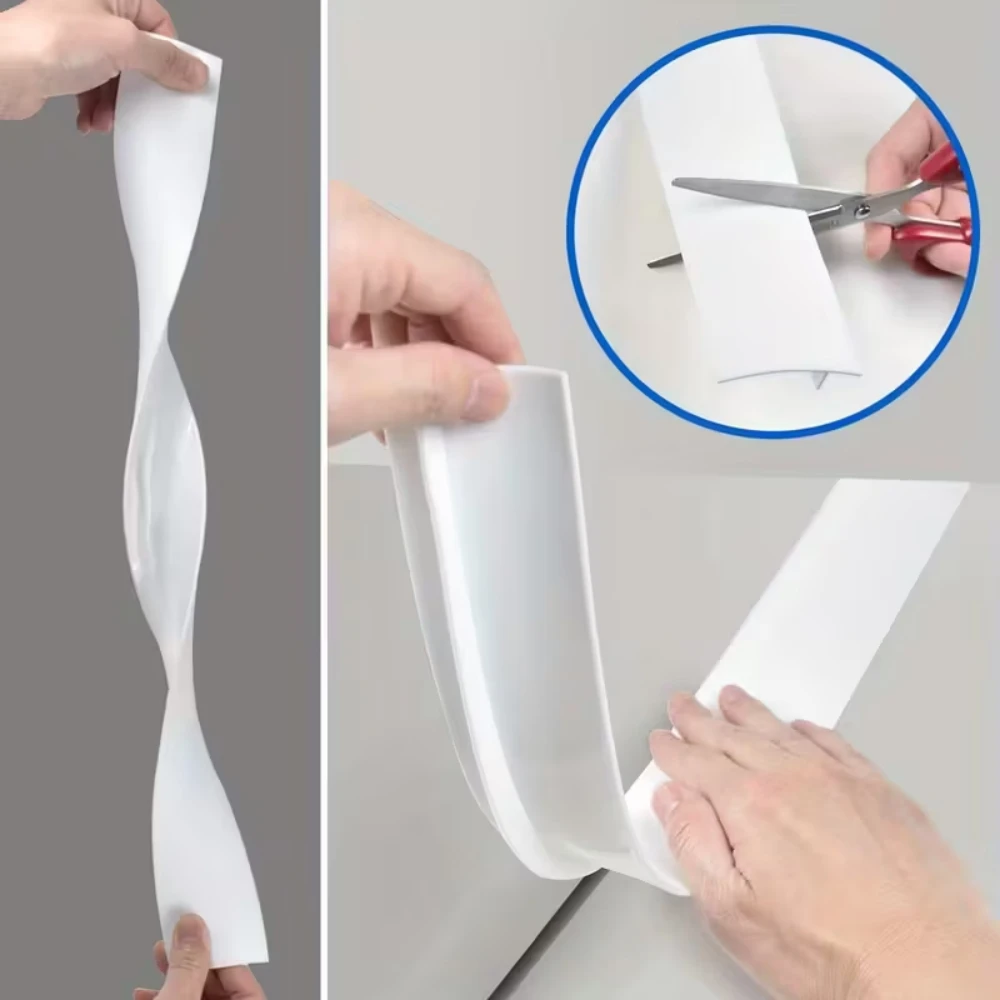قطعتان من شريط السيليكون لسد ا - مراجعة Kitchen Gadgets Hacks وسعره