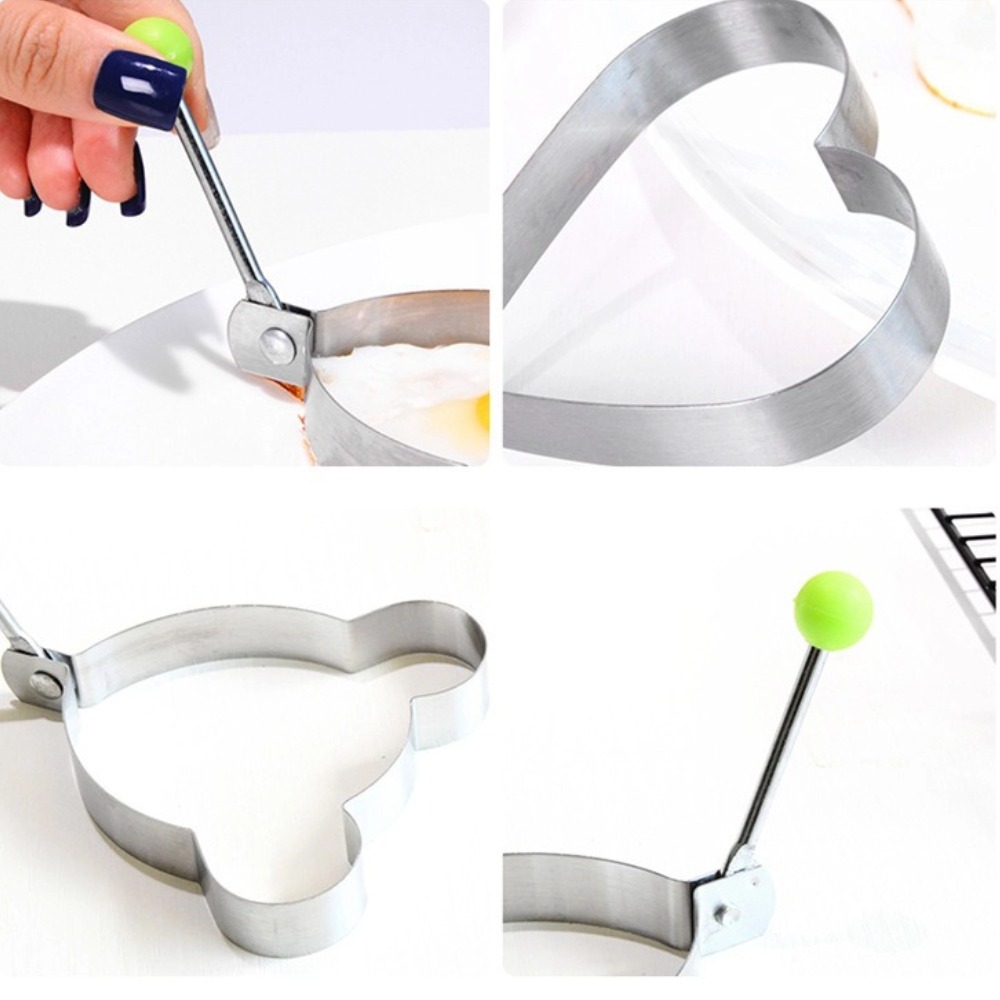 قالب بيض على شكل قلب من الفولا - مراجعة Kitchen Gadgets Kids وسعره