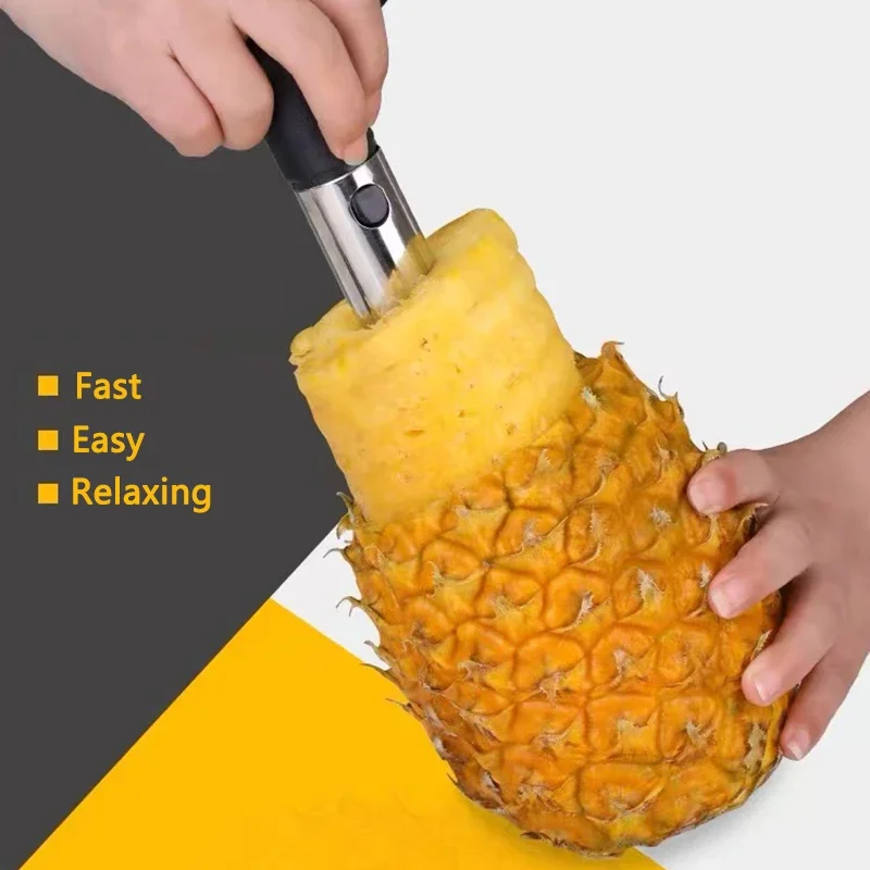 أداة تقطيع وتقشير الأناناس من  - مراجعة Kitchen Gadgets Hacks وسعره