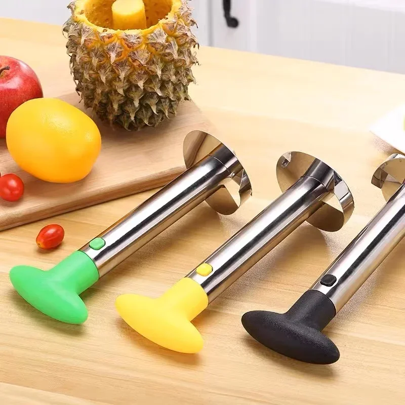 أداة تقطيع وتقشير الأناناس من  - مراجعة Kitchen Gadgets Hacks وسعره