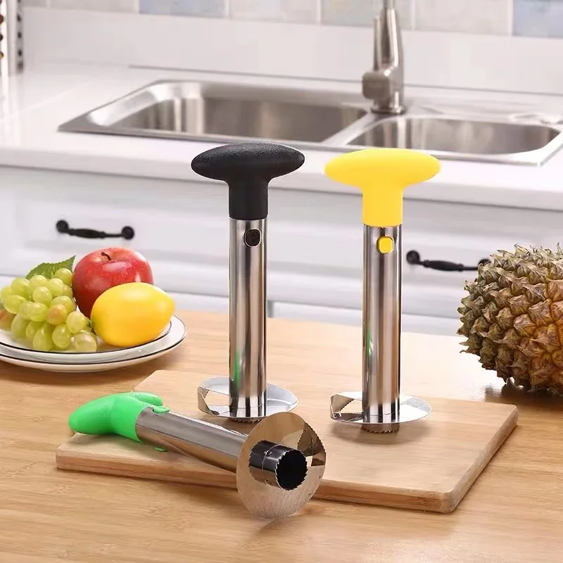 أداة تقطيع وتقشير الأناناس من  - مراجعة Kitchen Gadgets Hacks وسعره