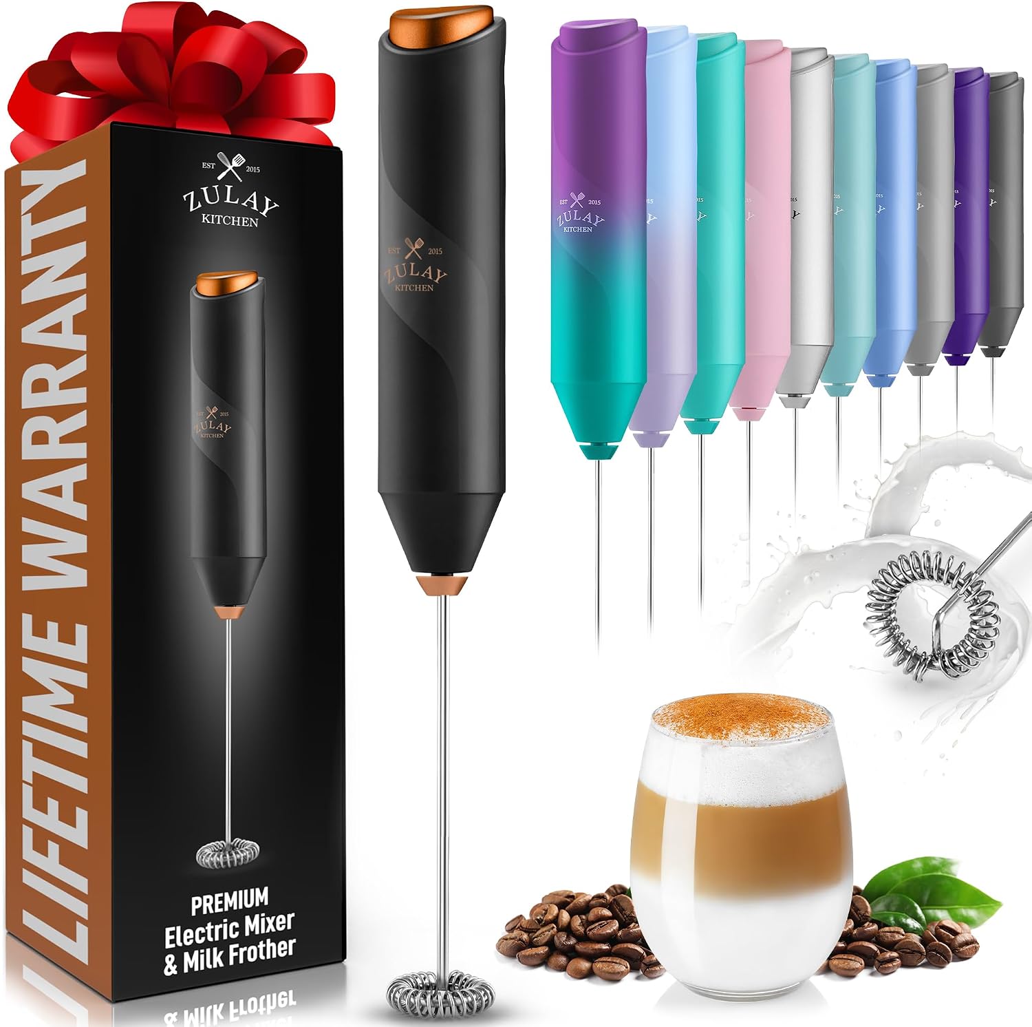 عصا خفق الحليب، خلاط يدوي من ا - مراجعة Milk Frother وسعره