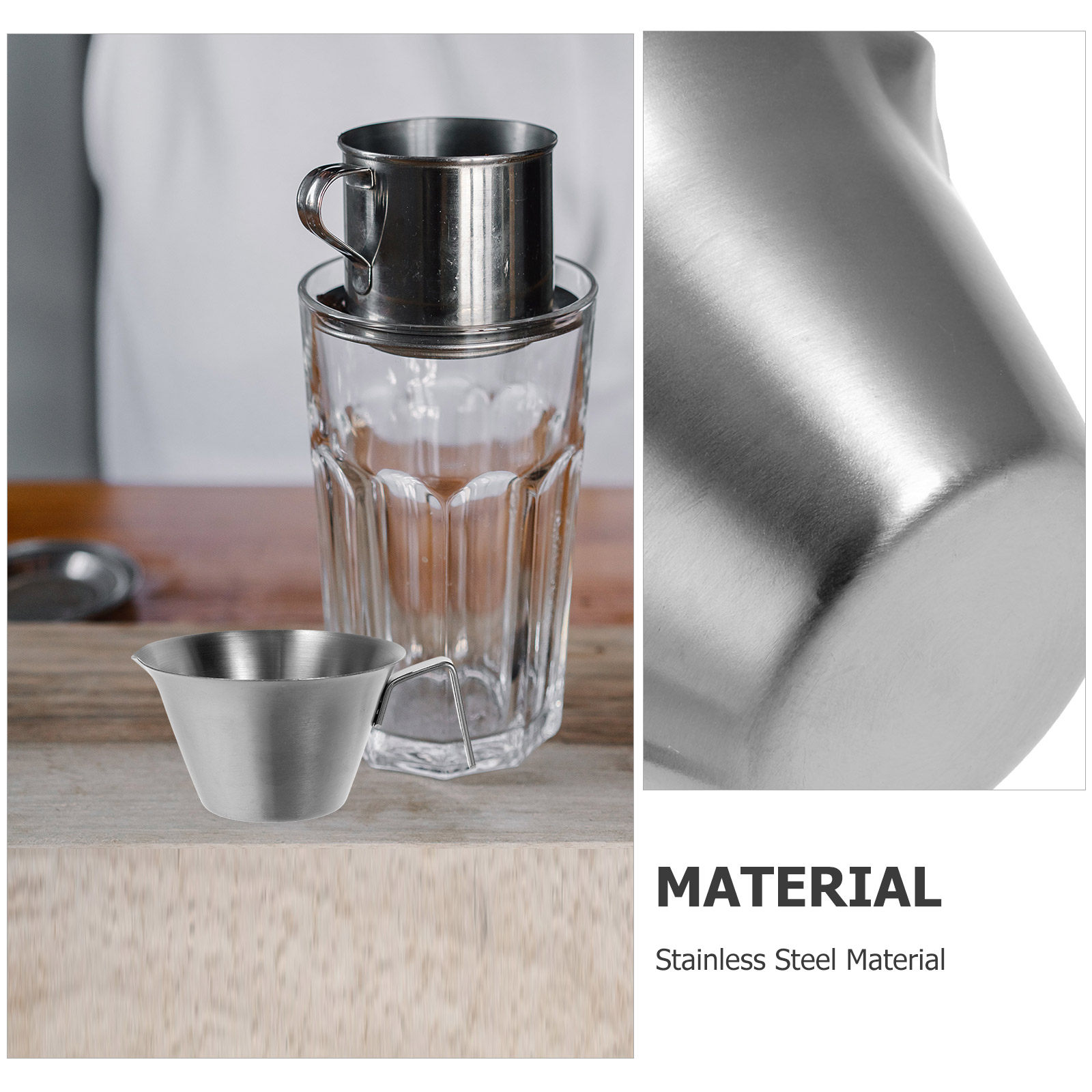 كوب استخلاص القهوة من الفولاذ  - مراجعة Milk Frother وسعره