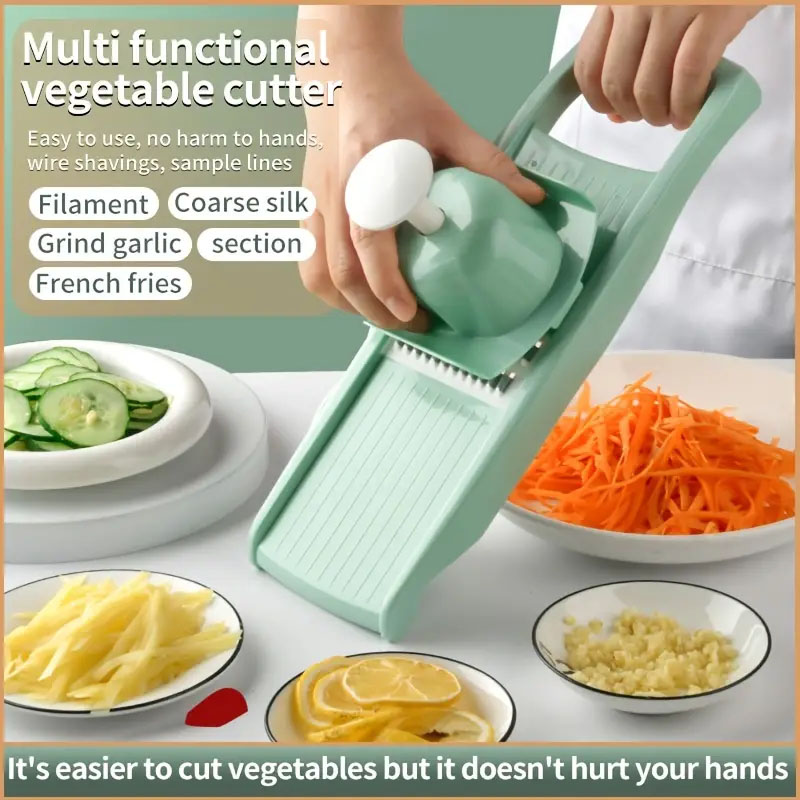 قطاعة بطاطس منزلية لقطع الخضرا - مراجعة Kitchen Gadgets Hacks وسعره