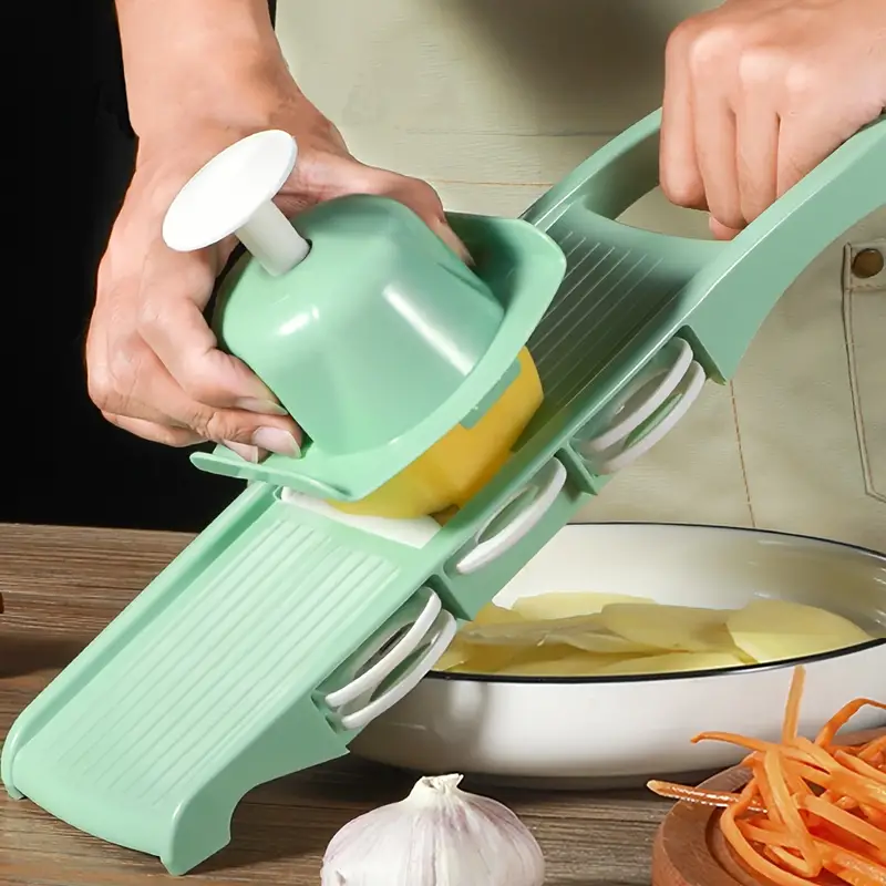 قطاعة بطاطس منزلية لقطع الخضرا - مراجعة Kitchen Gadgets Hacks وسعره
